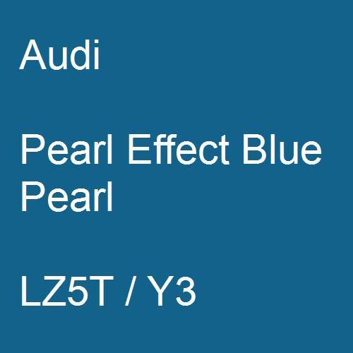 Audi, Pearl Effect Blue Pearl, LZ5T / Y3.